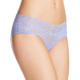 Calvin Klein QD3597 Semi Sheer Stretchy Bare Lace Hipster SMALL Light Blue NWT - Better Bath and Beauty
