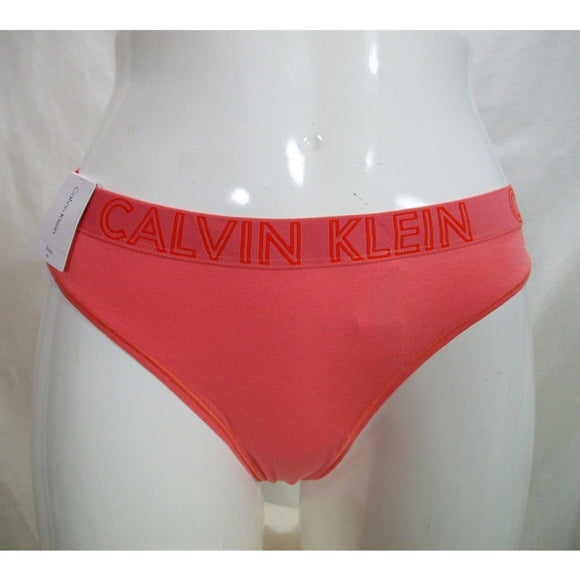 Calvin Klein QD3636 CK Ultimate Cotton Thong LARGE Orange NWT - Better Bath and Beauty