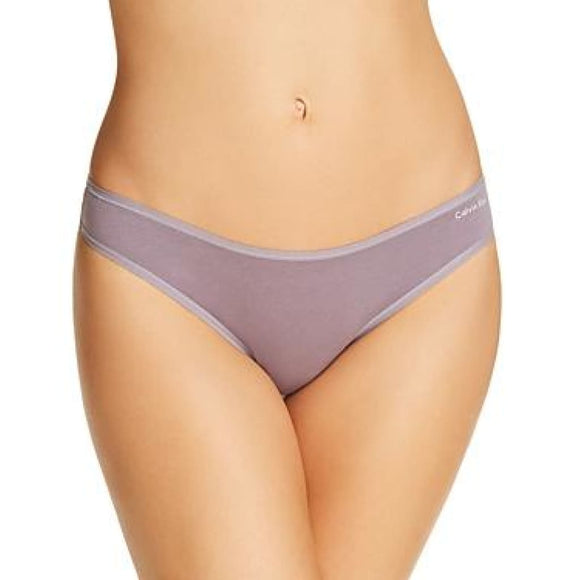 Calvin Klein QD3643 Cotton Form Thong SMALL Light Purple Mauve NWT - Better Bath and Beauty