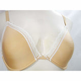 Calvin Klein QF1418 Signature Unlined Plunge Underwire Bra 32C Nude - Better Bath and Beauty