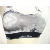 Calvin Klein QF1659 Modern Racerback Wire Free Bralette XL Bleach Dye Print NWT - Better Bath and Beauty