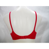 Calvin Klein QF1715 Everyday Push Up Plunge Underwire Bra 32D & QF1708 Sculpted Mesh-Panel Bikini MEDIUM Red NWT - Better Bath and Beauty