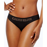Calvin Klein QF1810 Logo-Waist Laser Bikini SIZE XS X-SMALL Black NWT - Better Bath and Beauty