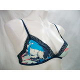 Calvin Klein QF1842 Sheer Marquisette with Lace Unlined Triangle Bra XS X-SMALL Sublime Print - Better Bath and Beauty