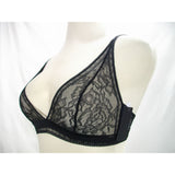 Calvin Klein QF1944 CK Black Obsess Unlined Triangle Wire Free Bra LARGE Black NWT - Better Bath and Beauty
