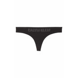 Calvin Klein QF4068 Logo-Waist Laser Thong SIZE XL X-LARGE Black NWT - Better Bath and Beauty