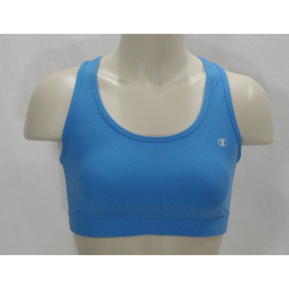 Champion 6981 Double Dry Reversible Fitness Wire Free Sports Bra MEDIUM Blue - Better Bath and Beauty