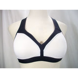 Champion B9373 Molded Cup Wire Free Sports Bra X-LARGE White & Black NWT - Better Bath and Beauty