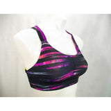 Champion C9 N9629 Strappy Back Wire Free Sports Bra SMALL Pink Stripe - Better Bath and Beauty