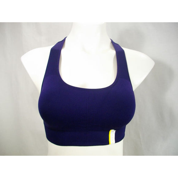 Champion N9169 9169 Wire Free Racerback Sports Bra Size SMALL Stately Navy Blue - Better Bath and Beauty