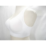 Champion N9169 9169 Wire Free Racerback Sports Bra Size SMALL White - Better Bath and Beauty