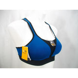 Champion N9619 C9 Power Shape V-Mesh Wire Free Sports Bra XS X-SMALL Blue Oasis - Better Bath and Beauty