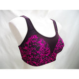 Champion N9630 High Support Wire Free Convertible Sports Bra 34DD Pink & Burgundy - Better Bath and Beauty