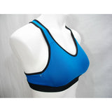 Champion N9642 Concealer Ladder Back Wire Free Bra XL Teal Blue & Black NWT - Better Bath and Beauty