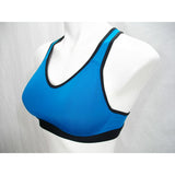 Champion N9642 Concealer Ladder Back Wire Free Bra XS X-SMALL Teal Blue & Black NWOT - Better Bath and Beauty