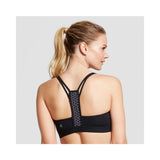 Champion N9687 C9 Strappy Front Cami Wire Free Sports Bra MEDIUM Black Print - Better Bath and Beauty