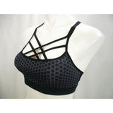 Champion N9687 C9 Strappy Front Cami Wire Free Sports Bra XS X-SMALL Black Print - Better Bath and Beauty