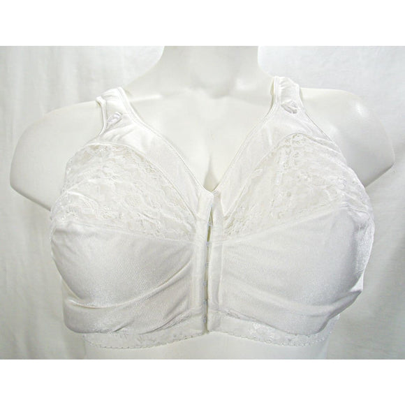 Comfort Choice 27-0046-6 Front Close Wire Free Bra 50C White - Better Bath and Beauty