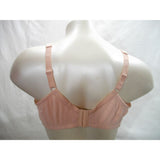 Comfort Choice 27-0189-4 Embroidered Wire Free Bra 54C Pink - Better Bath and Beauty