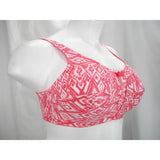 Comfort Choice 27-0576-2 100% Cotton Wire Free Bra 38D Pink & White - Better Bath and Beauty