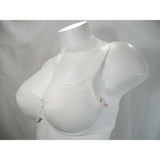 Curvy Studio Women's Perfect Cotton T-Shirt Convertible Underwire Bra 40C White - Better Bath and Beauty