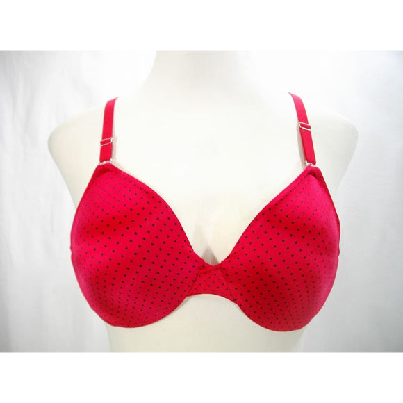 DISCONTINUED Maidenform 7176 Pure Genius Underwire Bra 36B Red with Black Dots - Better Bath and Beauty