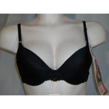 DISCONTINUED Maidenform 7909 One Fabulous Fit Lace Trim T-Shirt UW Bra 34A Black NWT - Better Bath and Beauty