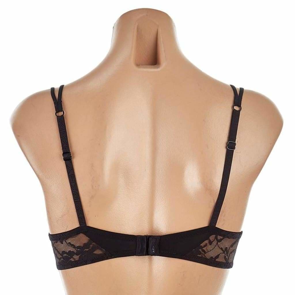 NWT DKNY Signature Unlined Lace Bra 34A