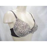 DKNY 458000 Signature Lace Perfect Lift Demi Underwire Bra 32D Animal Print - Better Bath and Beauty