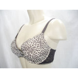 DKNY 458000 Signature Lace Perfect Lift Demi Underwire Bra 32D Animal Print - Better Bath and Beauty