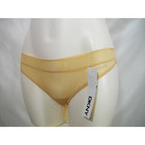 DKNY DK1031 Signature Mesh Thong SIZE SMALL Nude NWT - Better Bath and Beauty