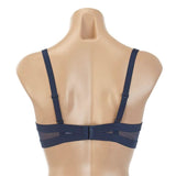 DKNY DK4940 Sheers Spacer T-Shirt Underwire Bra 36D Ink Navy Blue NWT - Better Bath and Beauty