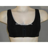 Dr. Rey's Shapewear 90% Cotton Front Close Wire Free Bra SMALL Black NWT - Better Bath and Beauty