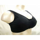 Dream Products 81454 95% Cotton Wire Free Front Snap Close Sleep Bra LARGE 38-40 - Better Bath and Beauty
