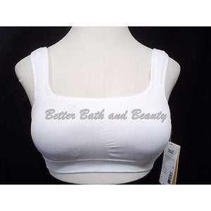 Everlast Wire Free Hi Impact Seamless Sports Bra MEDIUM White NEW WITH TAGS - Better Bath and Beauty