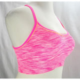 Everlast Wire Free Padded Racerback Sports Bra SMALL Fuschia Sun Space Dyed - Better Bath and Beauty