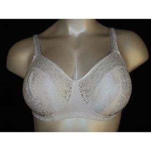 Exquisite Form 2506 Lace Soft Cup Wire Free Bra 44D White NEW WITHOUT TAGS - Better Bath and Beauty