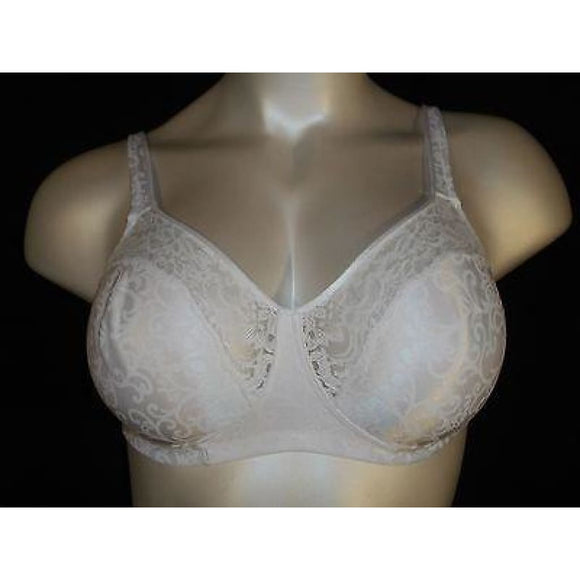 Exquisite Form 2506 Lace Soft Cup Wire Free Bra 44D White NEW WITHOUT TAGS - Better Bath and Beauty