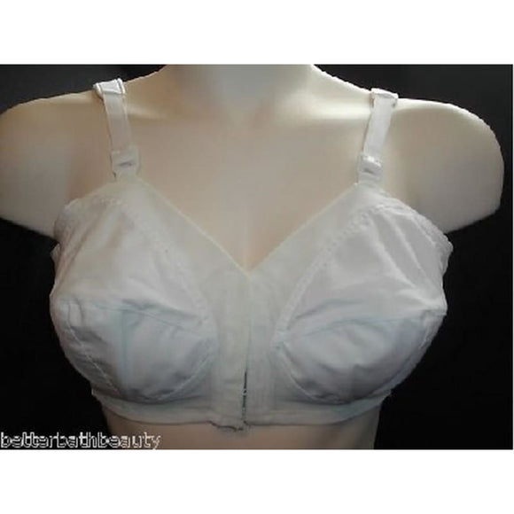 Exquisite Form 530 Front Close Wire Free Bra 40B White NEW WITHOUT TAGS - Better Bath and Beauty