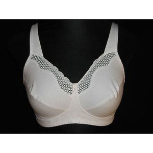 Exquisite Form 535 Cotton Wire Free Bra 38B White NEW WITHOUT TAGS - Better Bath and Beauty