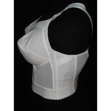 Exquisite Form 7532 Longline Posture Bra 42B White NEW WITHOUT TAGS - Better Bath and Beauty