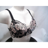 Felina 5579 Elissa Full Figure Lace Divided Cup Underwire Bra 32D Black - Better Bath and Beauty