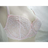 Felina 5894 Harlow Sheer Lace Full Busted Demi Underwire Bra 34DDD Pink - Better Bath and Beauty