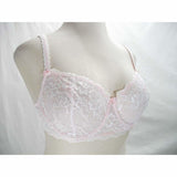 Felina 5894 Harlow Sheer Lace Full Busted Demi Underwire Bra 36DD Pink - Better Bath and Beauty