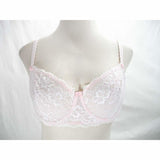 Felina 5894 Harlow Sheer Lace Full Busted Demi Underwire Bra 38C Pink - Better Bath and Beauty