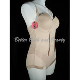 Flexees 1256 Easy Up Strapless Firm Control UW Bodybriefer Nude 34B Nude NWT - Better Bath and Beauty