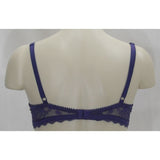 Gap Body Favorite Plunge Lace Trimmed Underwire Bra 34C Blue - Better Bath and Beauty