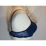Gap Body Favorite T-Shirt Lace Trim Underwire Bra 32D Dark Blue - Better Bath and Beauty