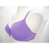 Gap Body Favorite T-Shirt Lace Trimmed Underwire Bra 34D Purple - Better Bath and Beauty
