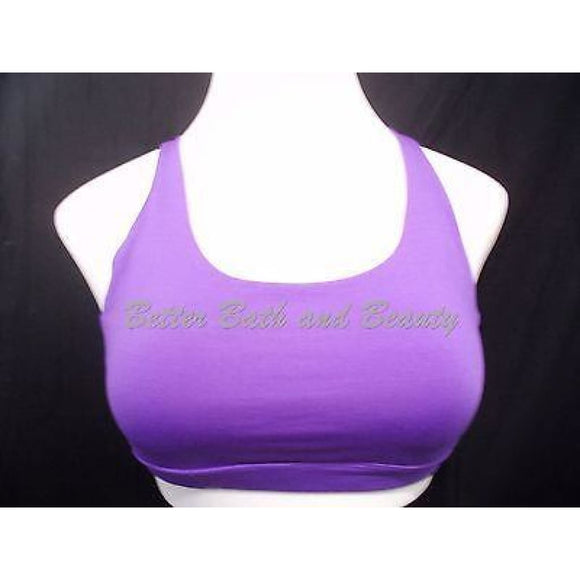 Gap Fit Wire Free Sports Bra MEDIUM Purple & Lavender with Removable Pads - Better Bath and Beauty